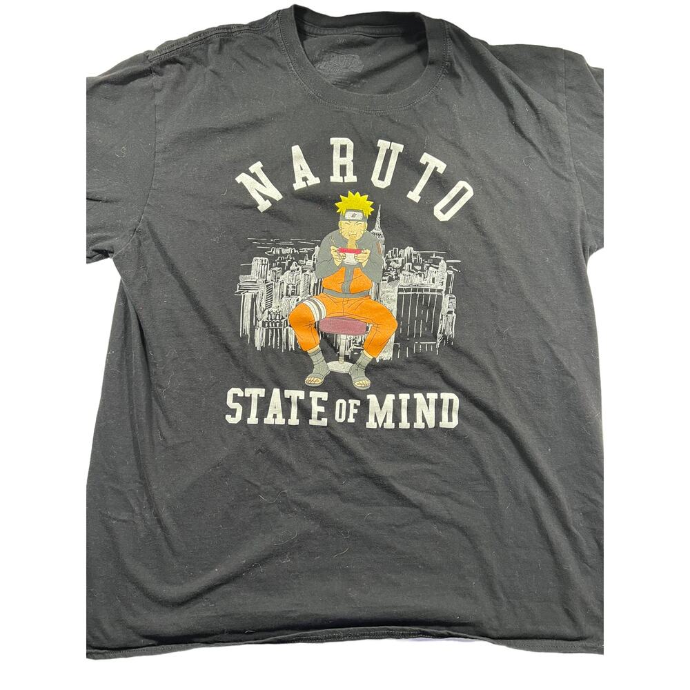Naturo Men's Black T Shirt "Naturo State of Mind" XL
